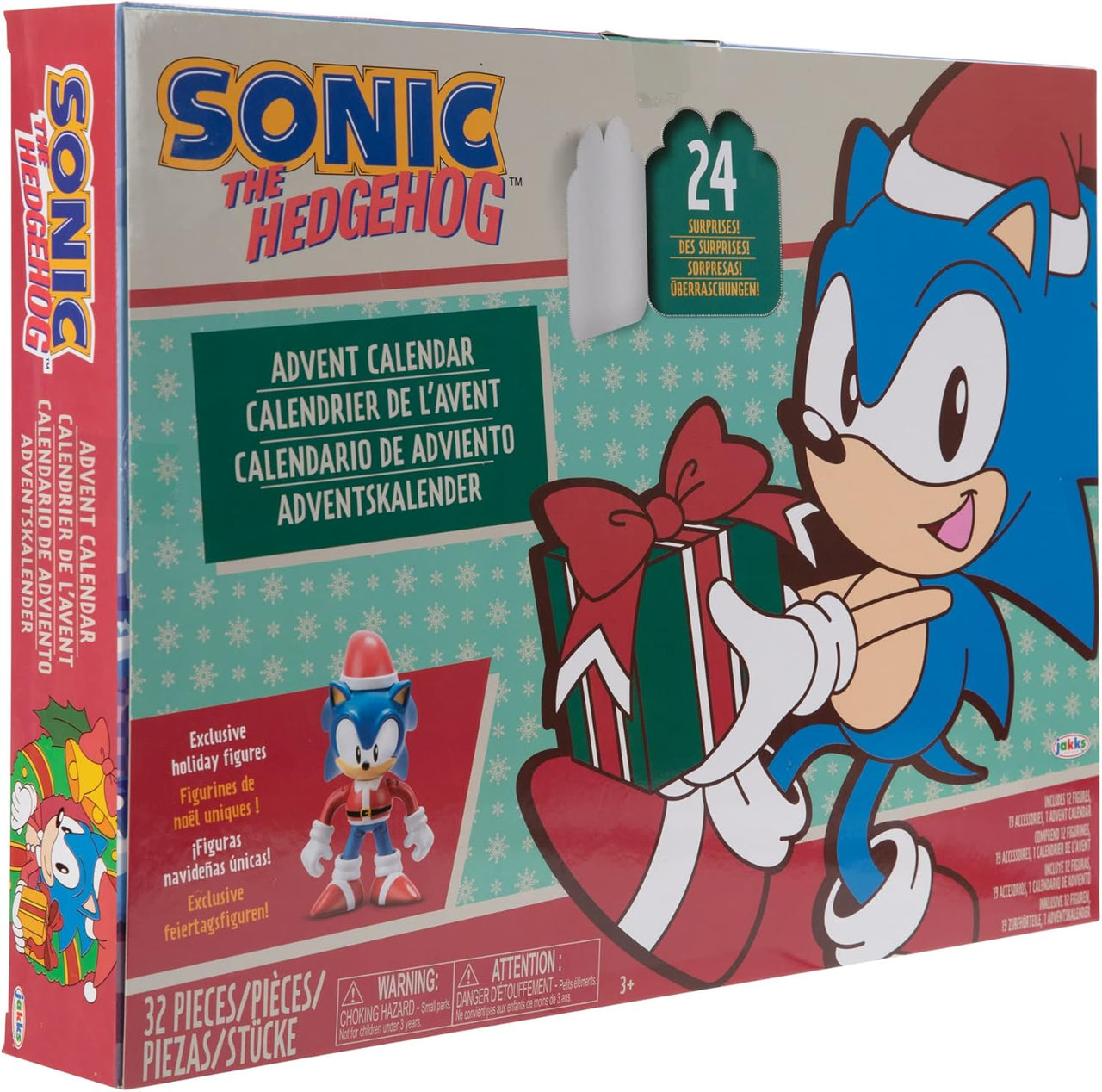 Sonic The Hedgehog Advent Calendar Jakks Pacific