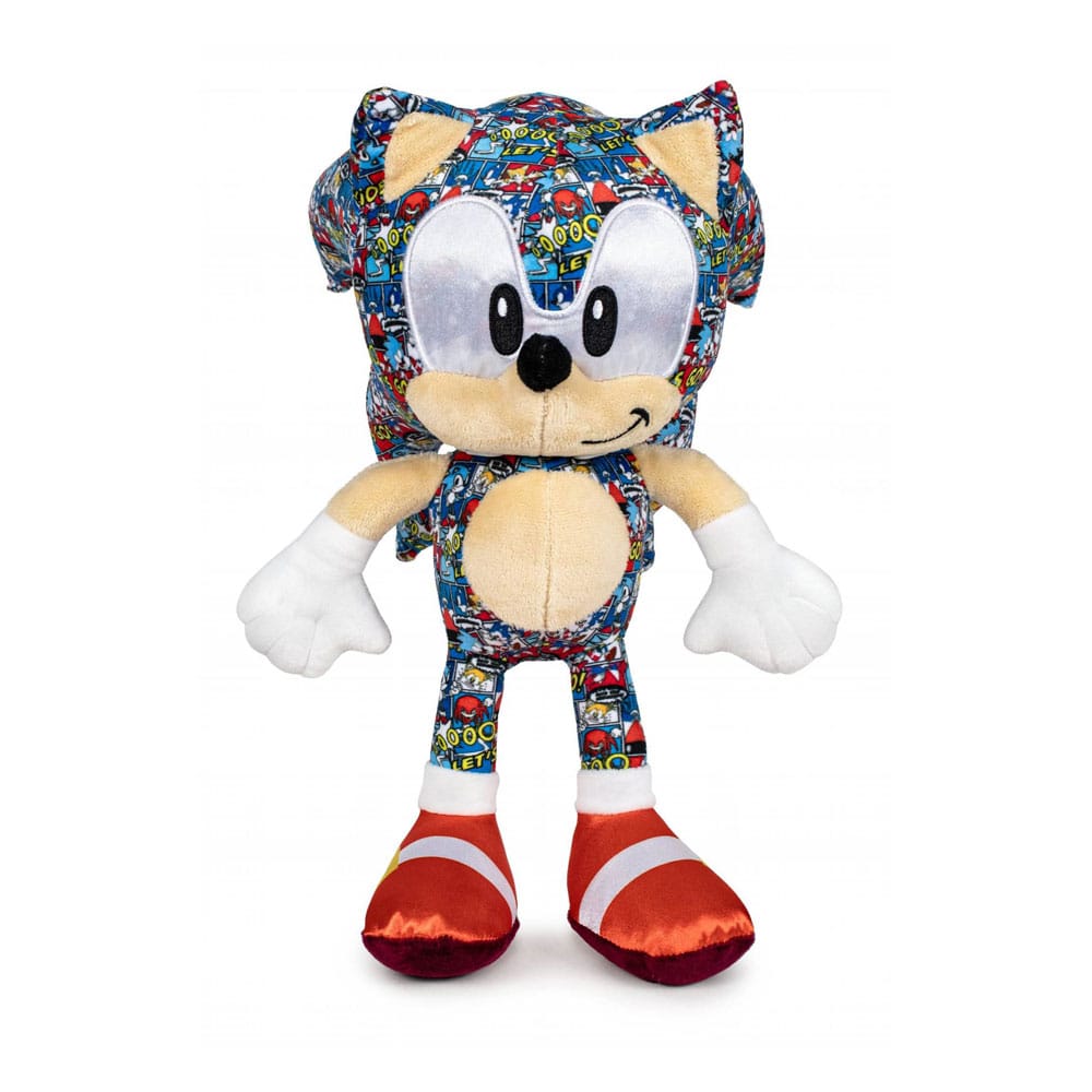 Sonic the Hedgehog: Sonic Pop Comic 30 cm Multicolor Plush Play by Play
