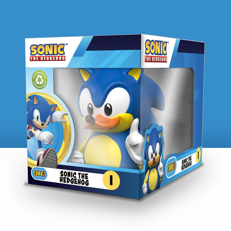 Sonic the Hedgehog: Sonic TUBBZ(Boxed Edition) Collectible Duck