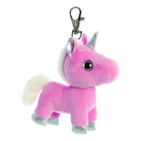 Thumbnail for Sparkle Tales Blossom Unicorn Pink Keyclip Aurora