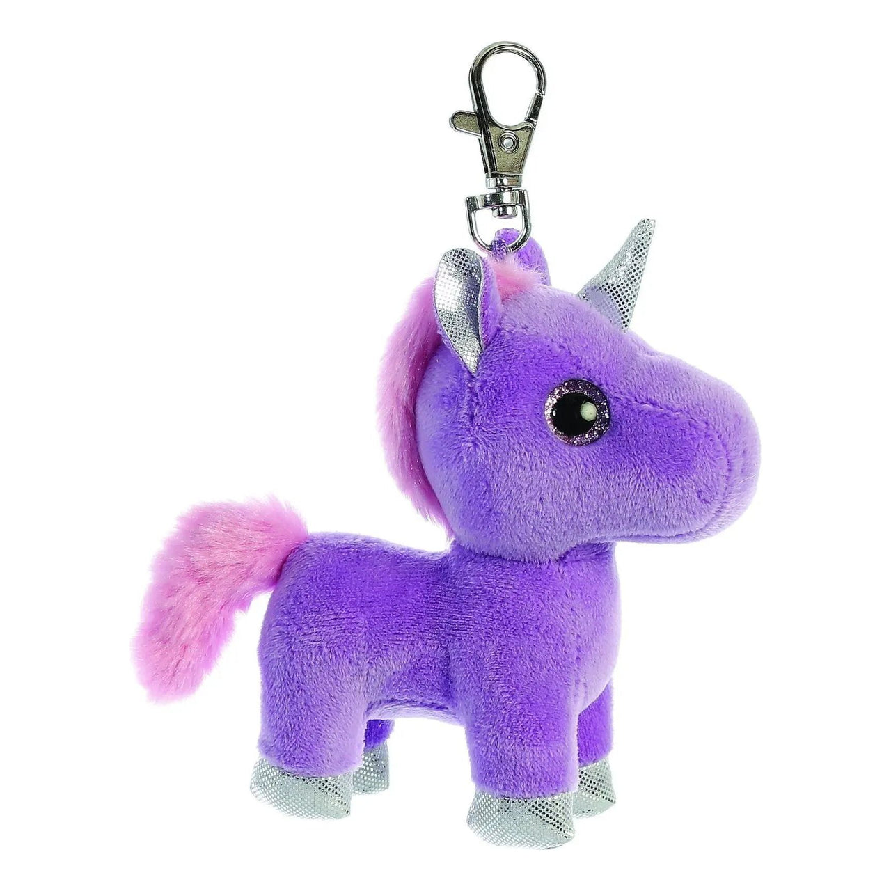 Sparkle Tales Bonbon Unicorn Purple Keyclip Aurora