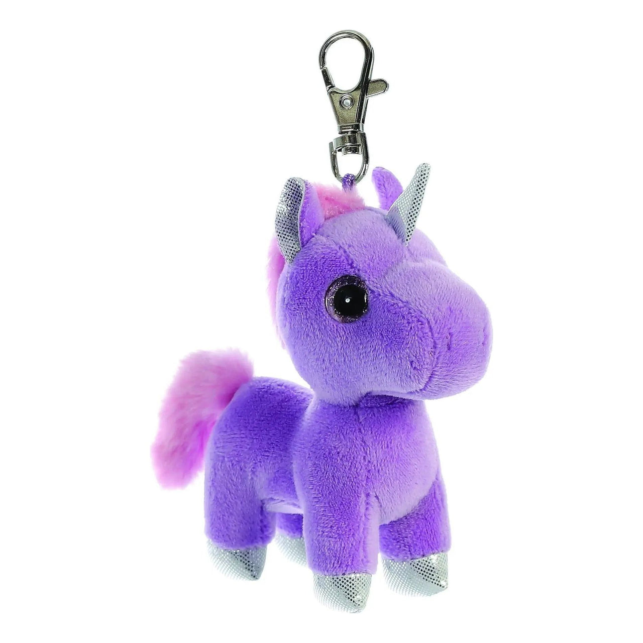 Sparkle Tales Bonbon Unicorn Purple Keyclip Aurora