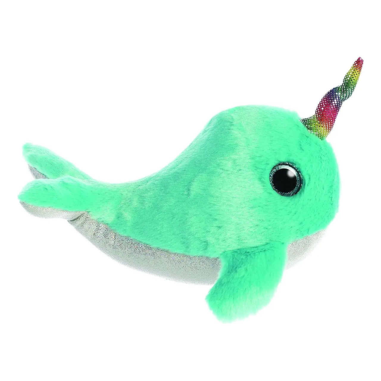 Sparkle Tales Coral Narwhal 7" Plush Aurora