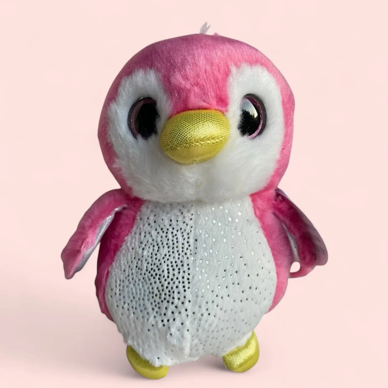 Sparkle Tales Isla Penguin Pink 7" Plush Aurora