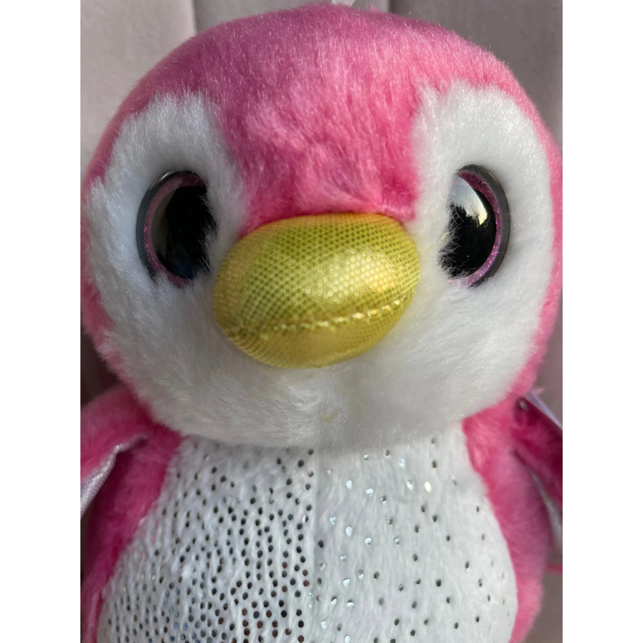 Sparkle Tales Isla Penguin Pink 7" Plush Aurora