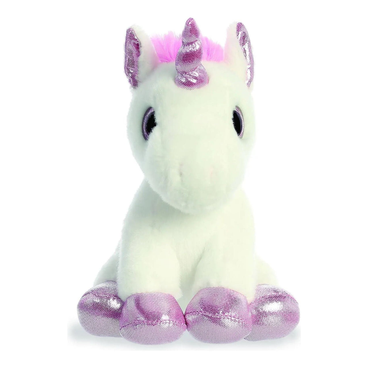 Sparkle Tales Lolly Unicorn White and Pink 7" Plush Toy Aurora