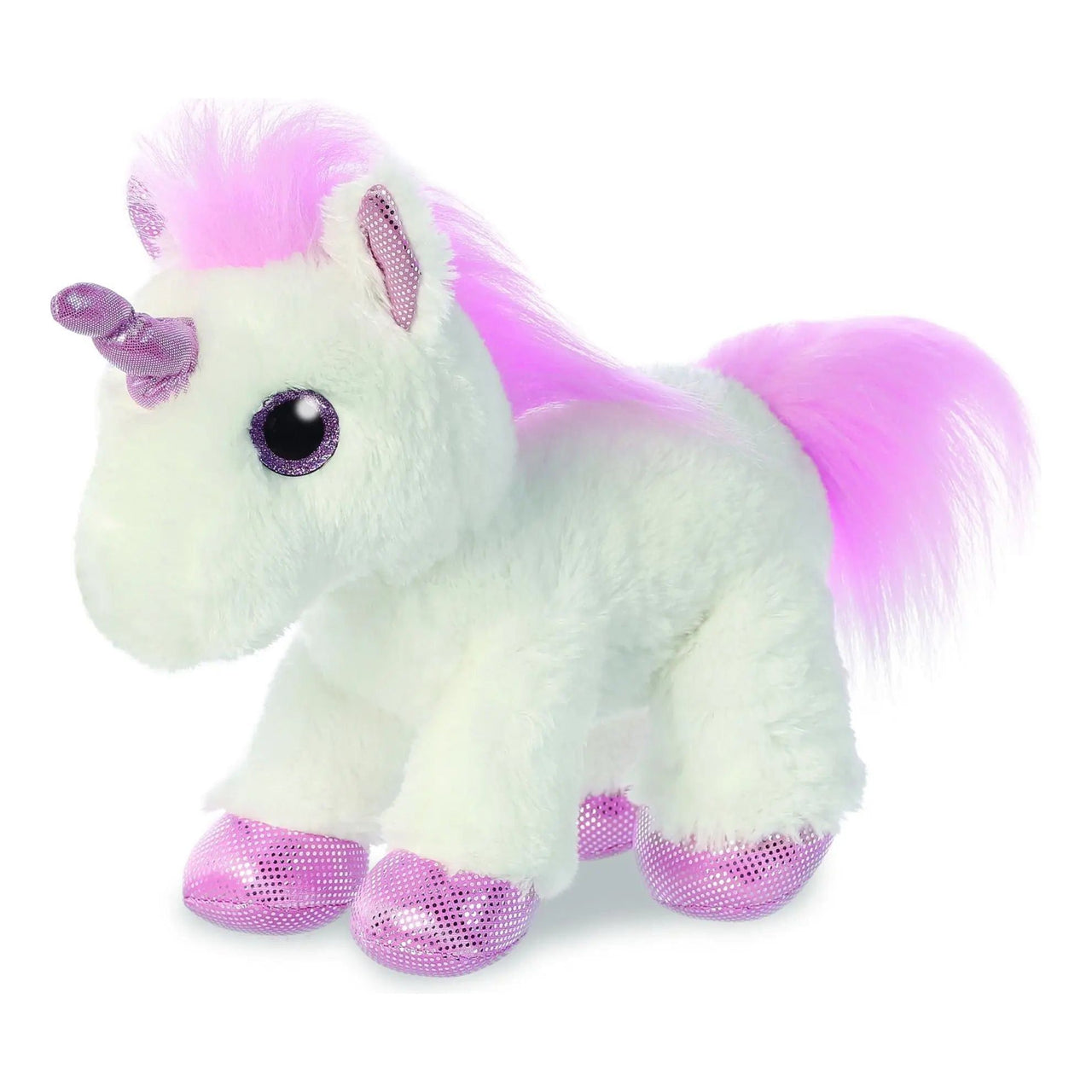 Sparkle Tales Unicorn Princess White & Pink 12" Plush Toy Aurora