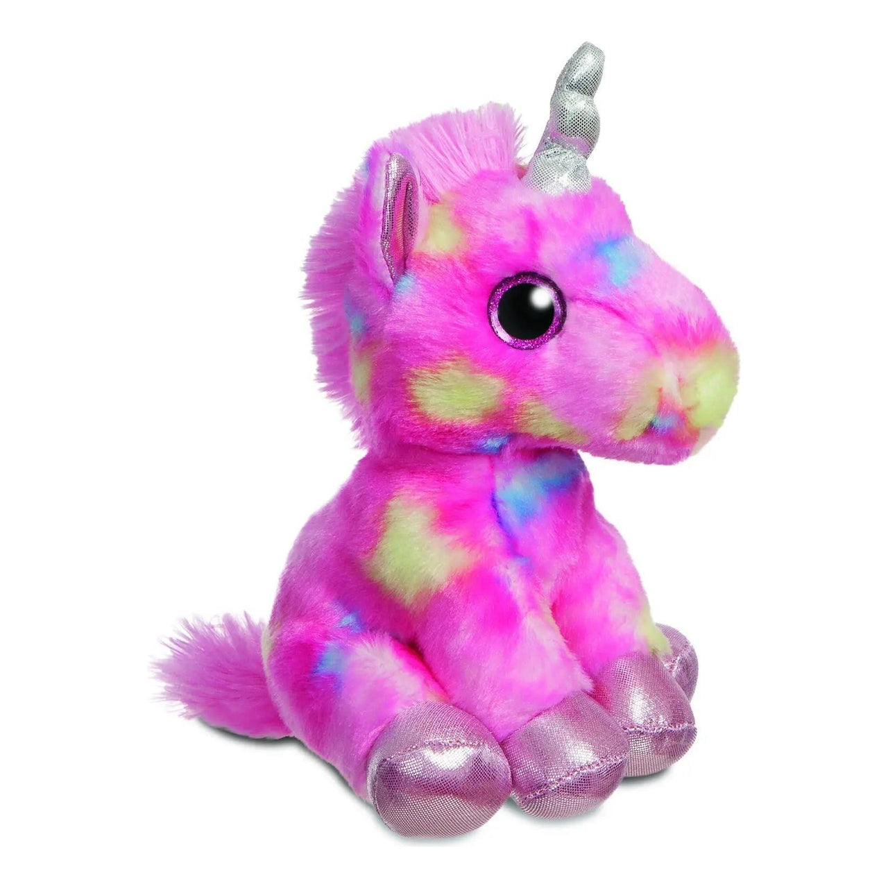 Sparkle Tales Unicorn Rainbow Pink 7" Plush Toy Aurora