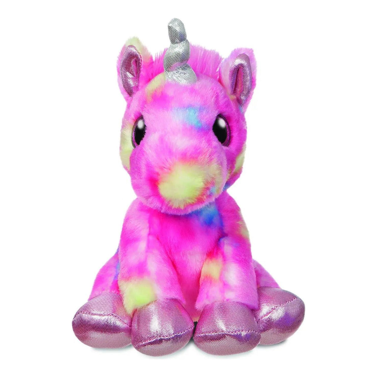 Sparkle Tales Unicorn Rainbow Pink 7" Plush Toy Aurora