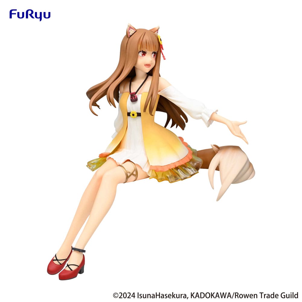 Spice and Wolf Noodle Stopper PVC Statue Holo Sunflower Dress Ver. 17 cm Furyu