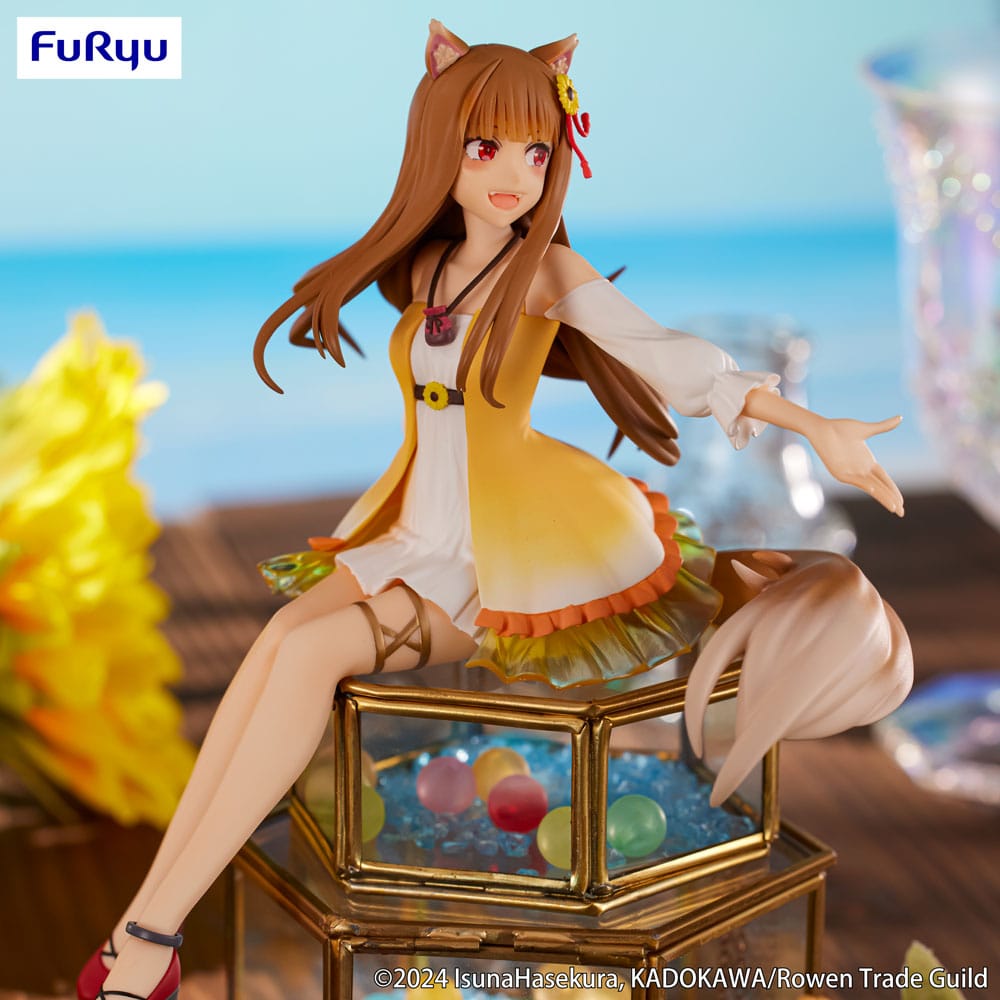 Spice and Wolf Noodle Stopper PVC Statue Holo Sunflower Dress Ver. 17 cm Furyu