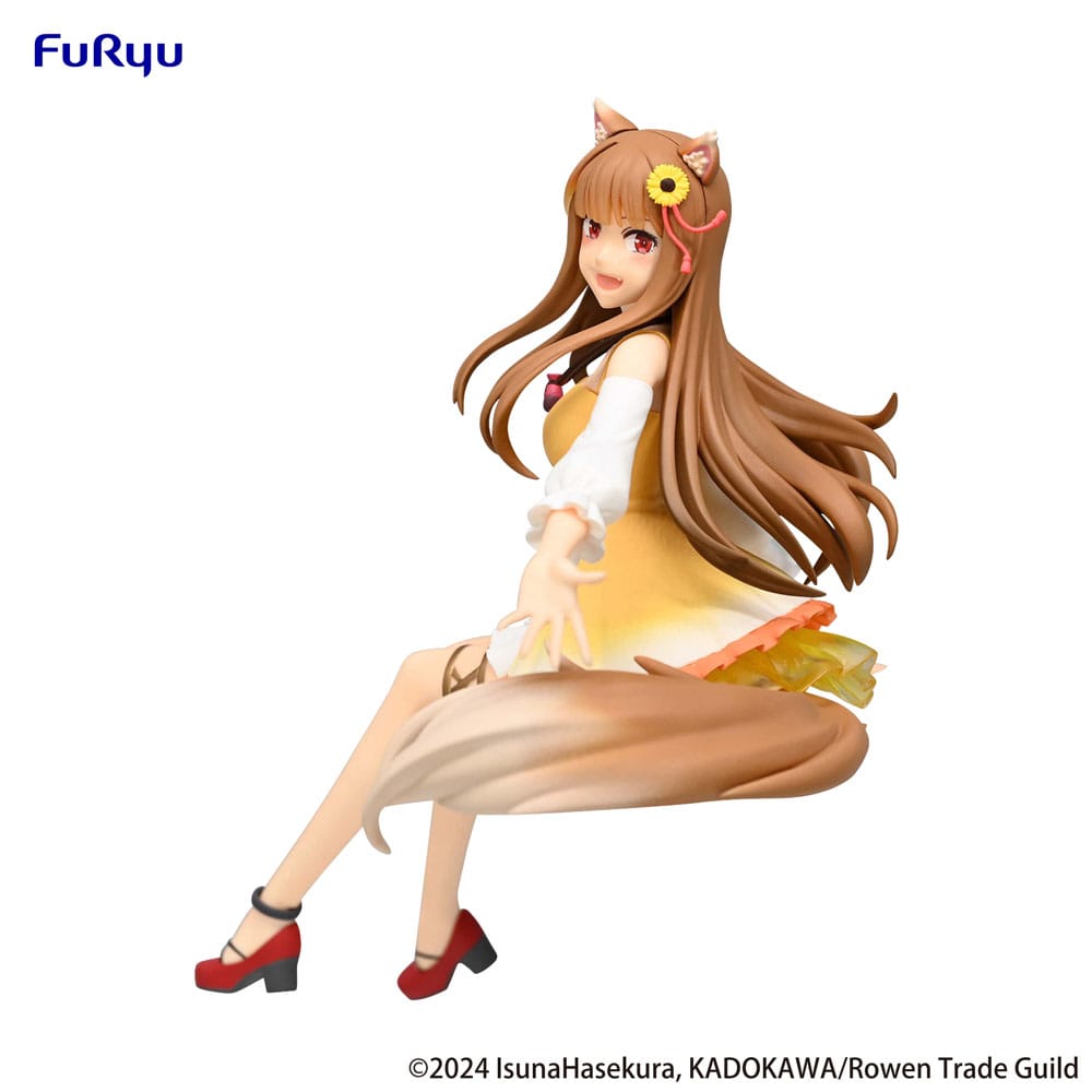 Spice and Wolf Noodle Stopper PVC Statue Holo Sunflower Dress Ver. 17 cm Furyu