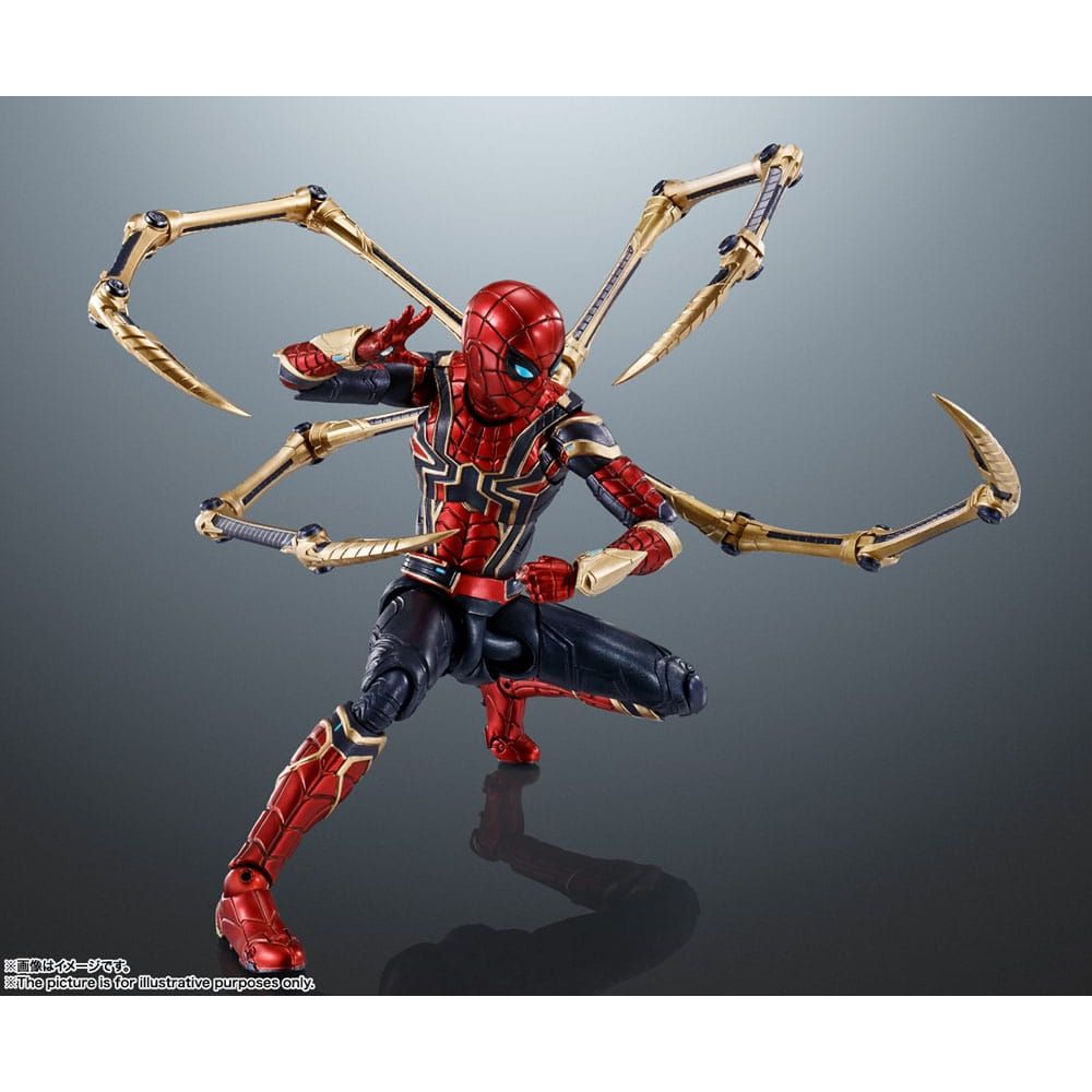 Spider-Man: No Way Home S.H. Figuarts Action Figure Iron Spider-Man 15 cm Tamashii Nations