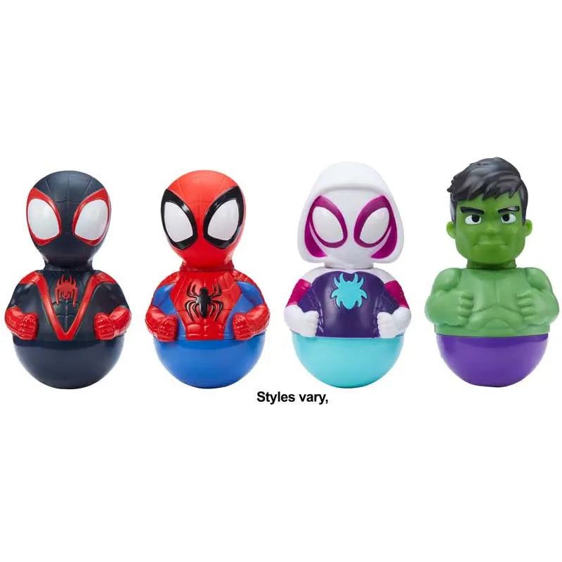 Spidey And His Amazing Friends Weebles Figure Asstorted Marvel