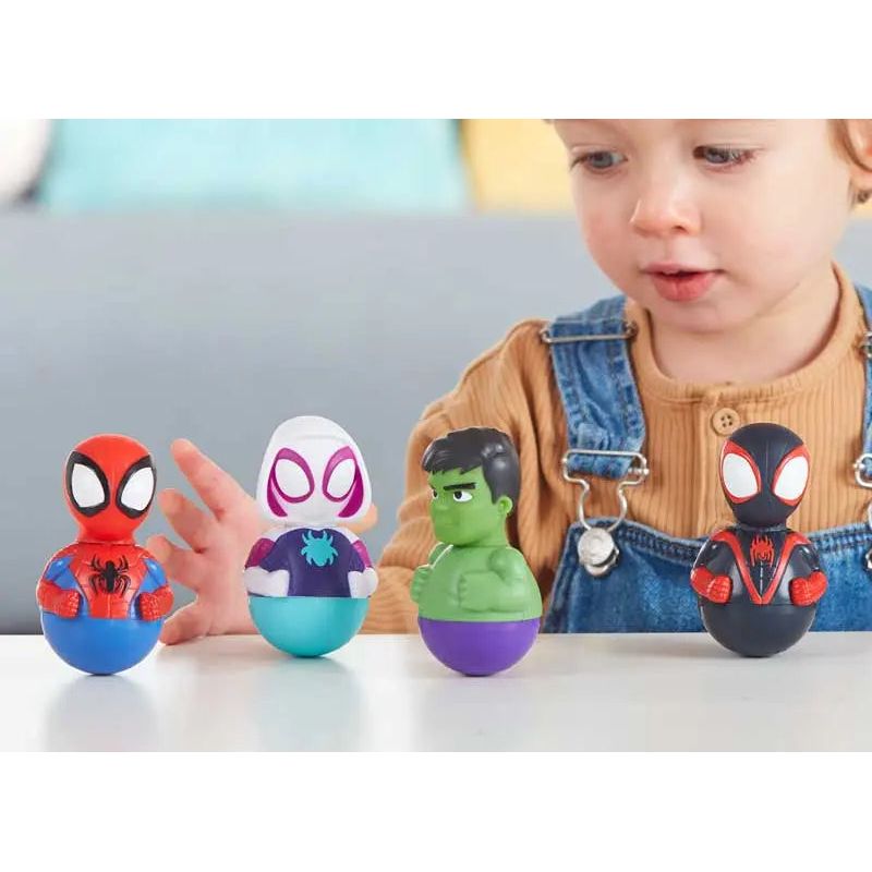 Spidey And His Amazing Friends Weebles Figure Asstorted Marvel