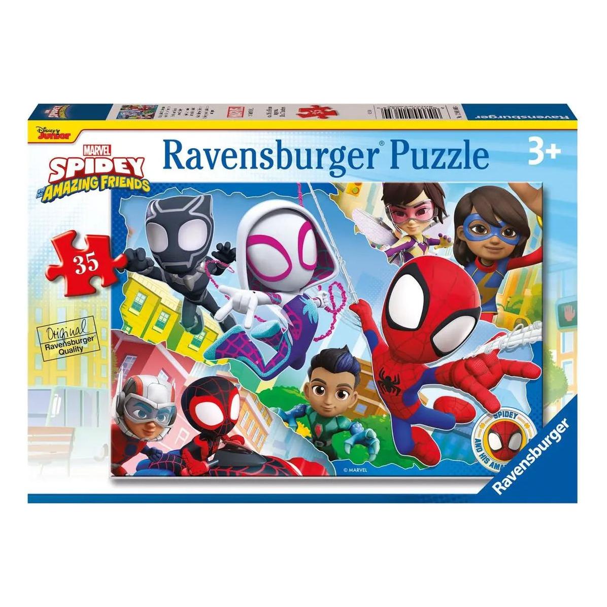 Spidey and His Amazing Friends 35 Piece Jigsaw Puzzle Ravensburger