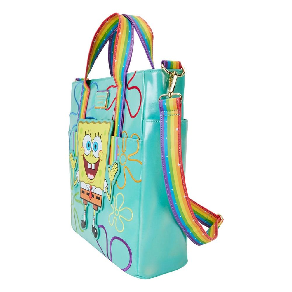 SpongeBob SquarePants by Loungefly Canvas Tote Bag 25th Anniversary Imagination Loungefly