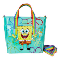 Thumbnail for SpongeBob SquarePants by Loungefly Canvas Tote Bag 25th Anniversary Imagination Loungefly
