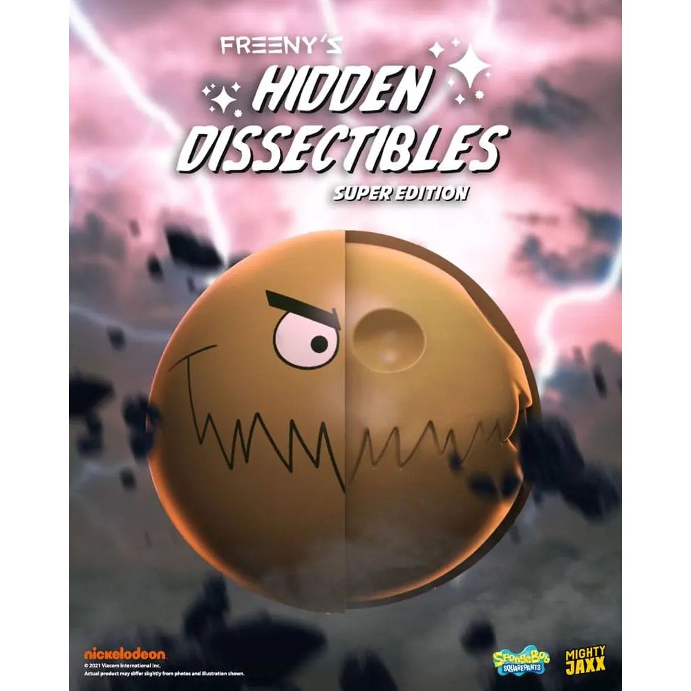 Spongebob Squarepants Blind Box Hidden Dissectibles Series 04 (Super ed.) Display 12 Pack Mighty Jaxx