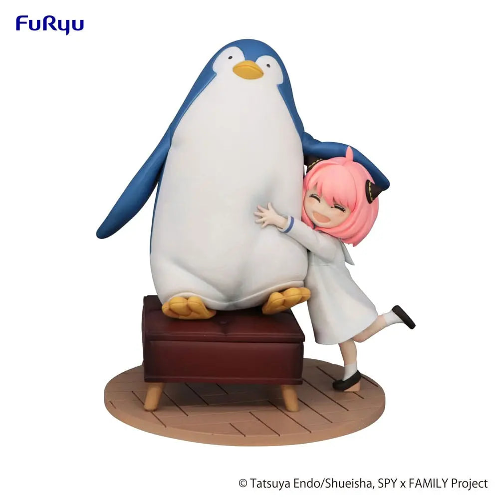 Spy x Family Exceed Creative PVC Statue Anya Forger with Penguin 19 cm Sega Goods