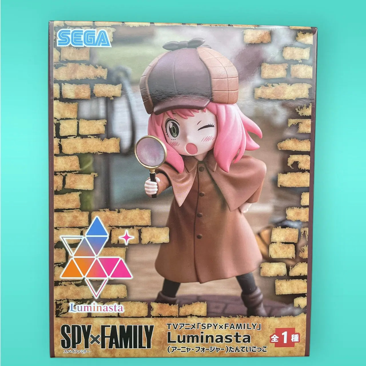 Spy x Family Luminasta PVC Statue Anya Forger Playing Detective 12 cm Sega Goods