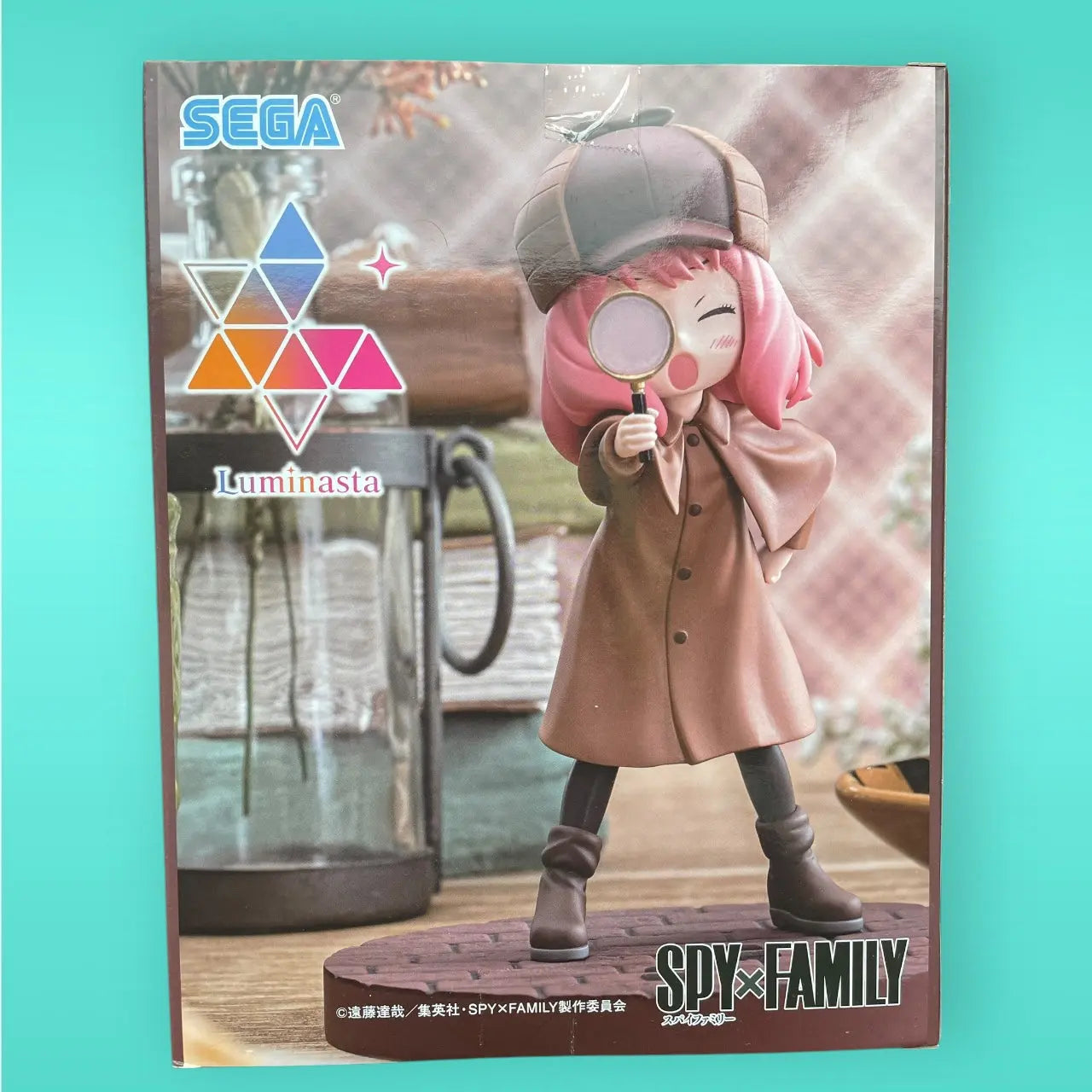 Spy x Family Luminasta PVC Statue Anya Forger Playing Detective 12 cm Sega Goods