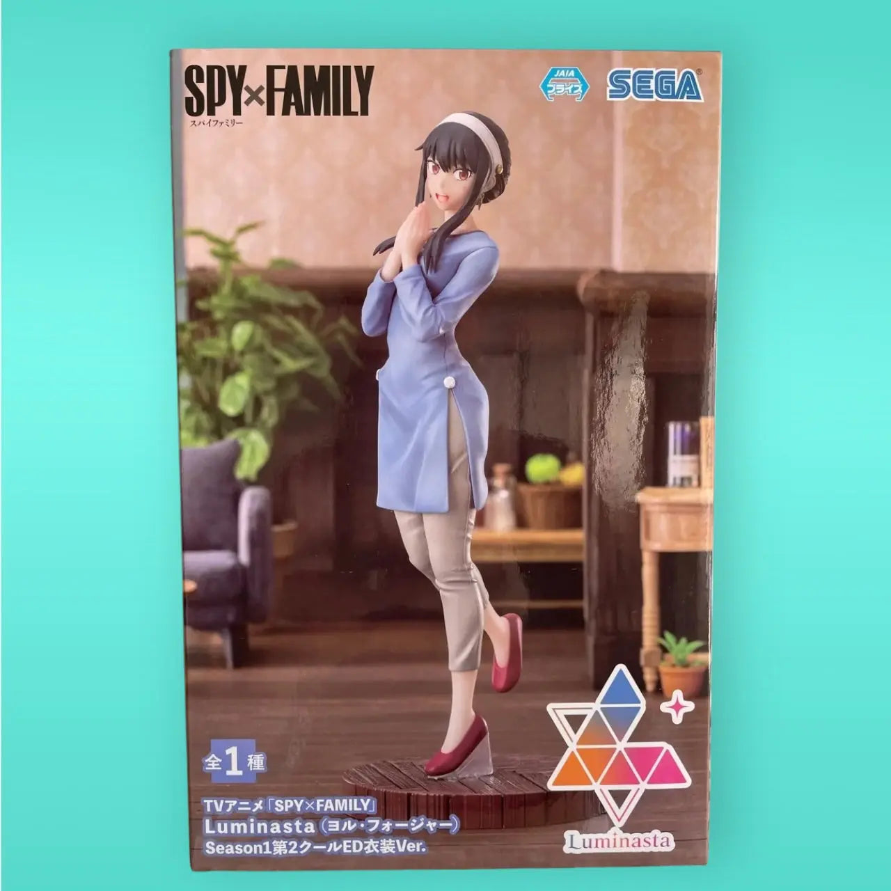 Spy x Family Luminasta PVC Statue Yor Forger Season 1 Cours 2 ED Coordination Ver. 15 cm Sega Goods