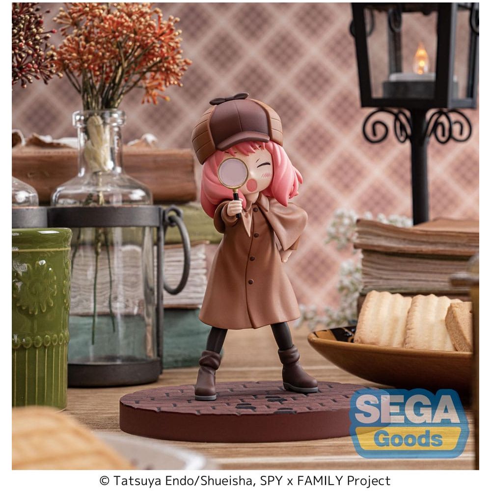 Spy x Family Luminasta PVC Statue Anya Forger Playing Detective 12 cm Sega Goods