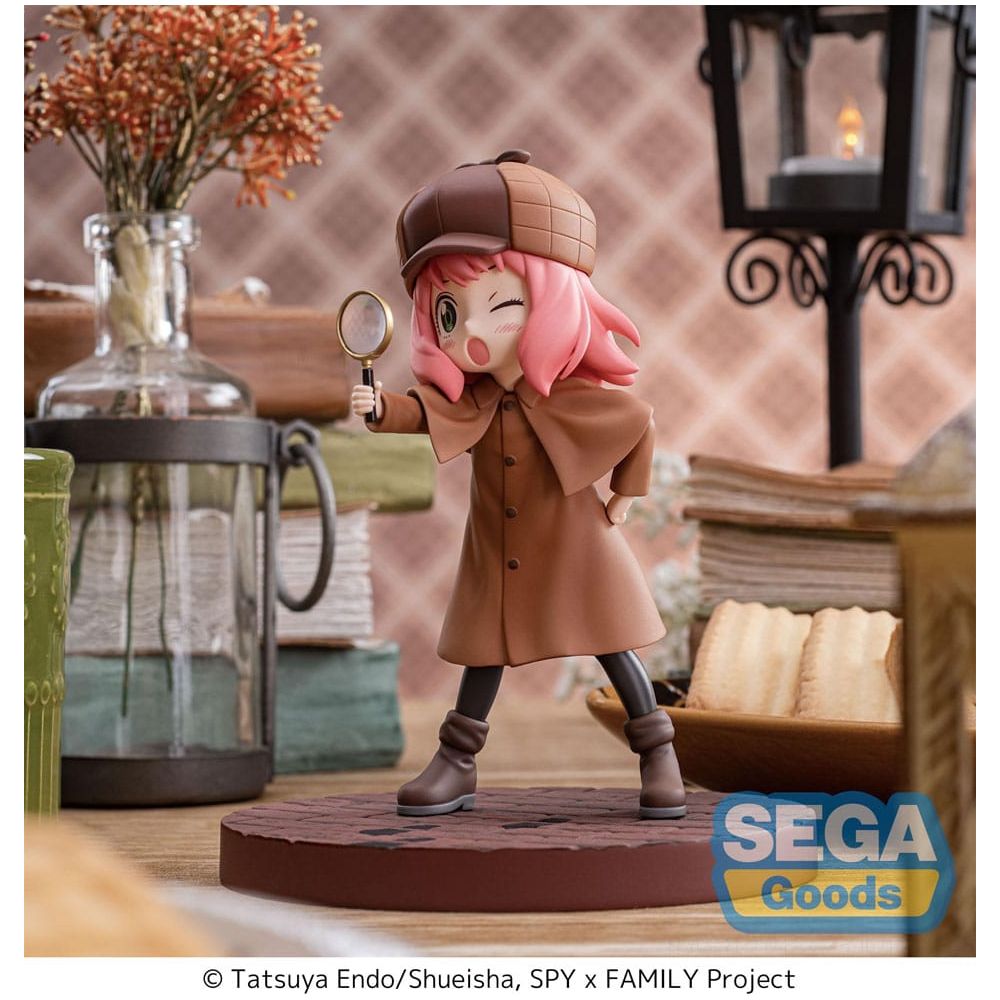 Spy x Family Luminasta PVC Statue Anya Forger Playing Detective 12 cm Sega Goods