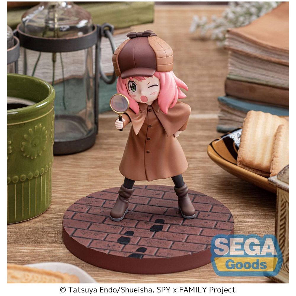 Spy x Family Luminasta PVC Statue Anya Forger Playing Detective 12 cm Sega Goods