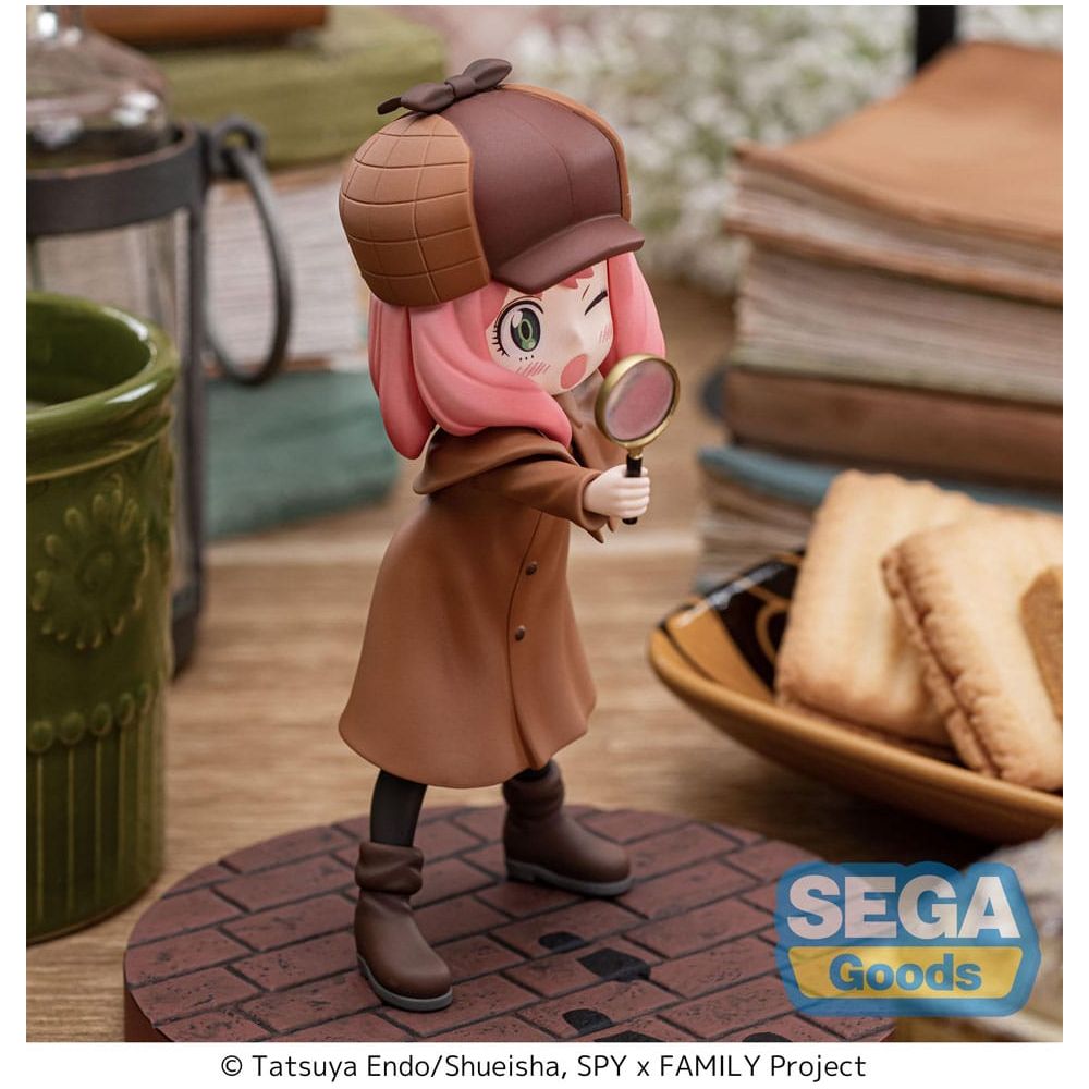 Spy x Family Luminasta PVC Statue Anya Forger Playing Detective 12 cm Sega Goods