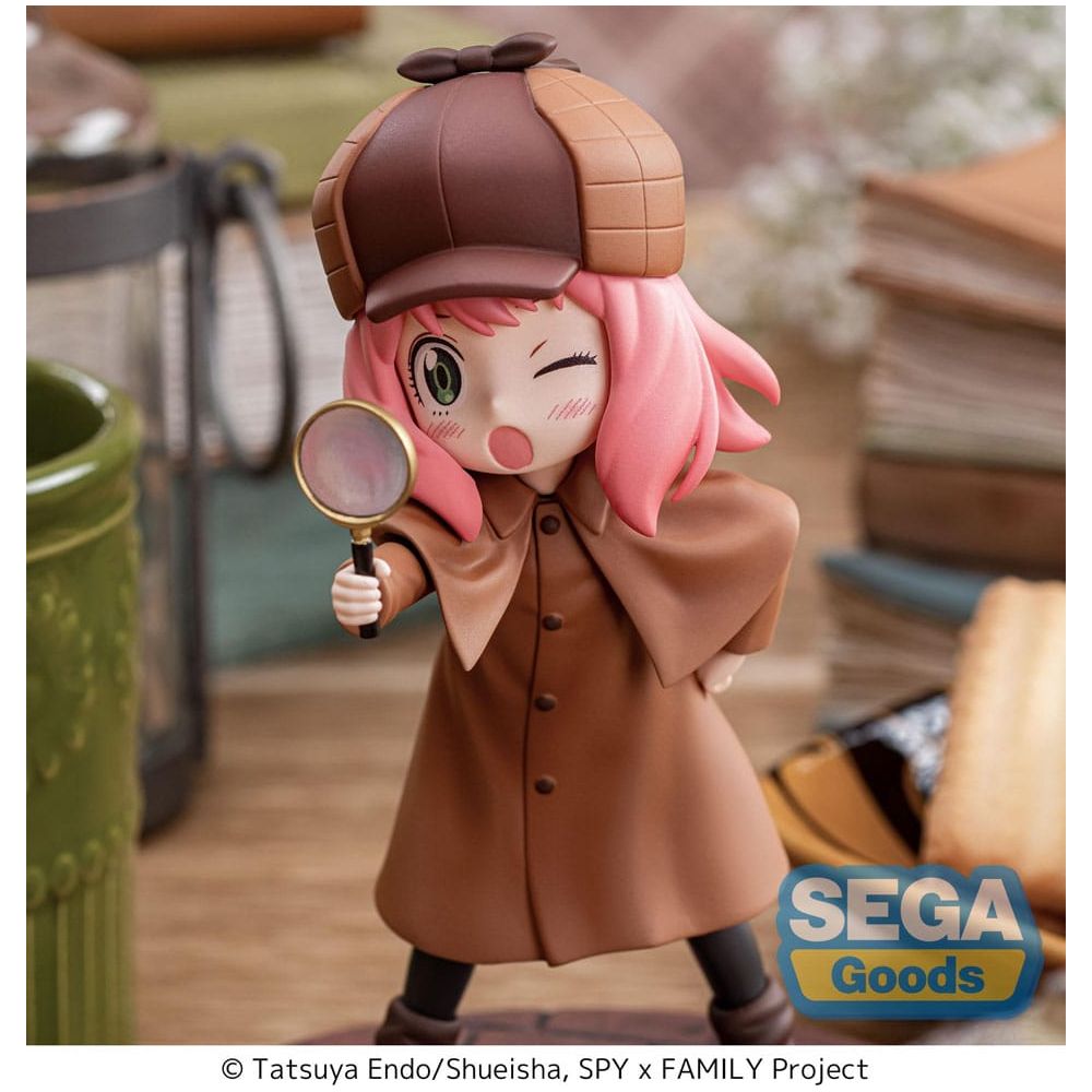 Spy x Family Luminasta PVC Statue Anya Forger Playing Detective 12 cm Sega Goods