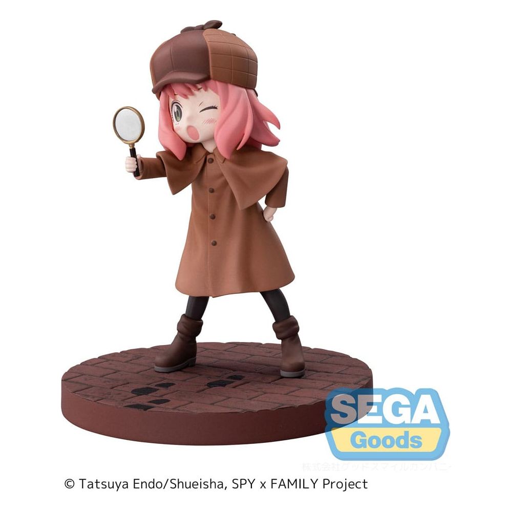 Spy x Family Luminasta PVC Statue Anya Forger Playing Detective 12 cm Sega Goods