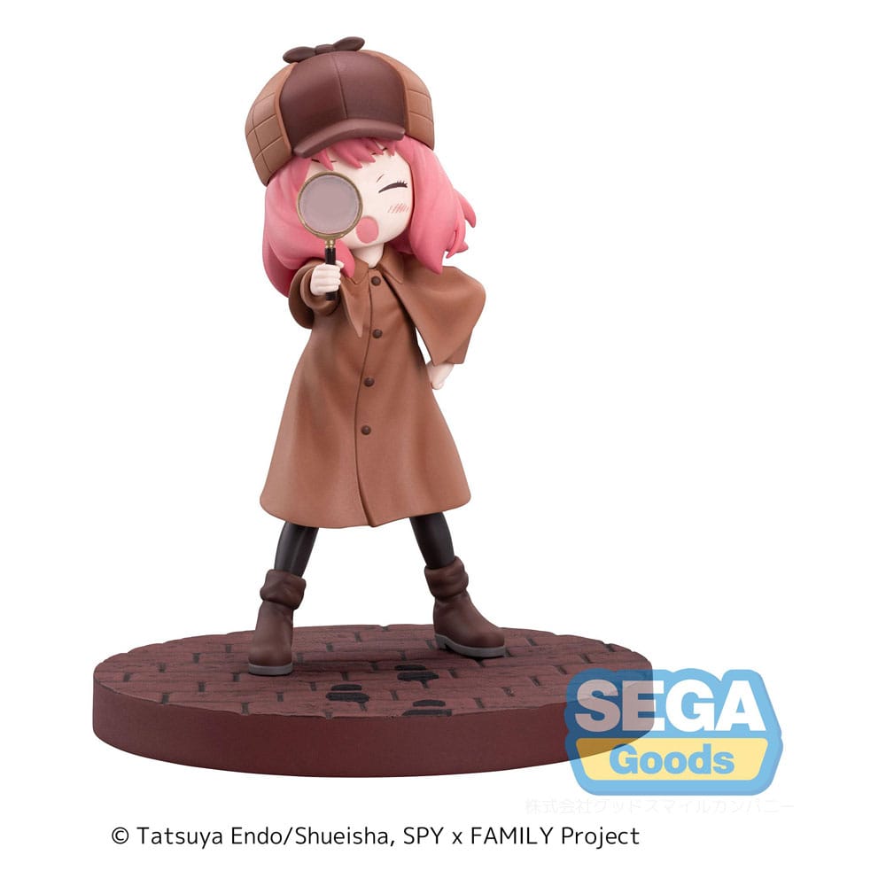 Spy x Family Luminasta PVC Statue Anya Forger Playing Detective 12 cm Sega Goods