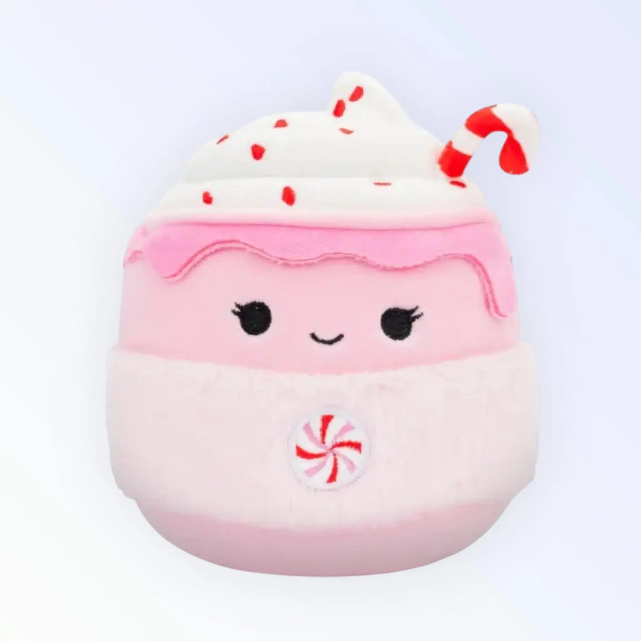 Squishmallow Christmas Plush Toy 5" Ethel Peppermint Latte Squishmallows