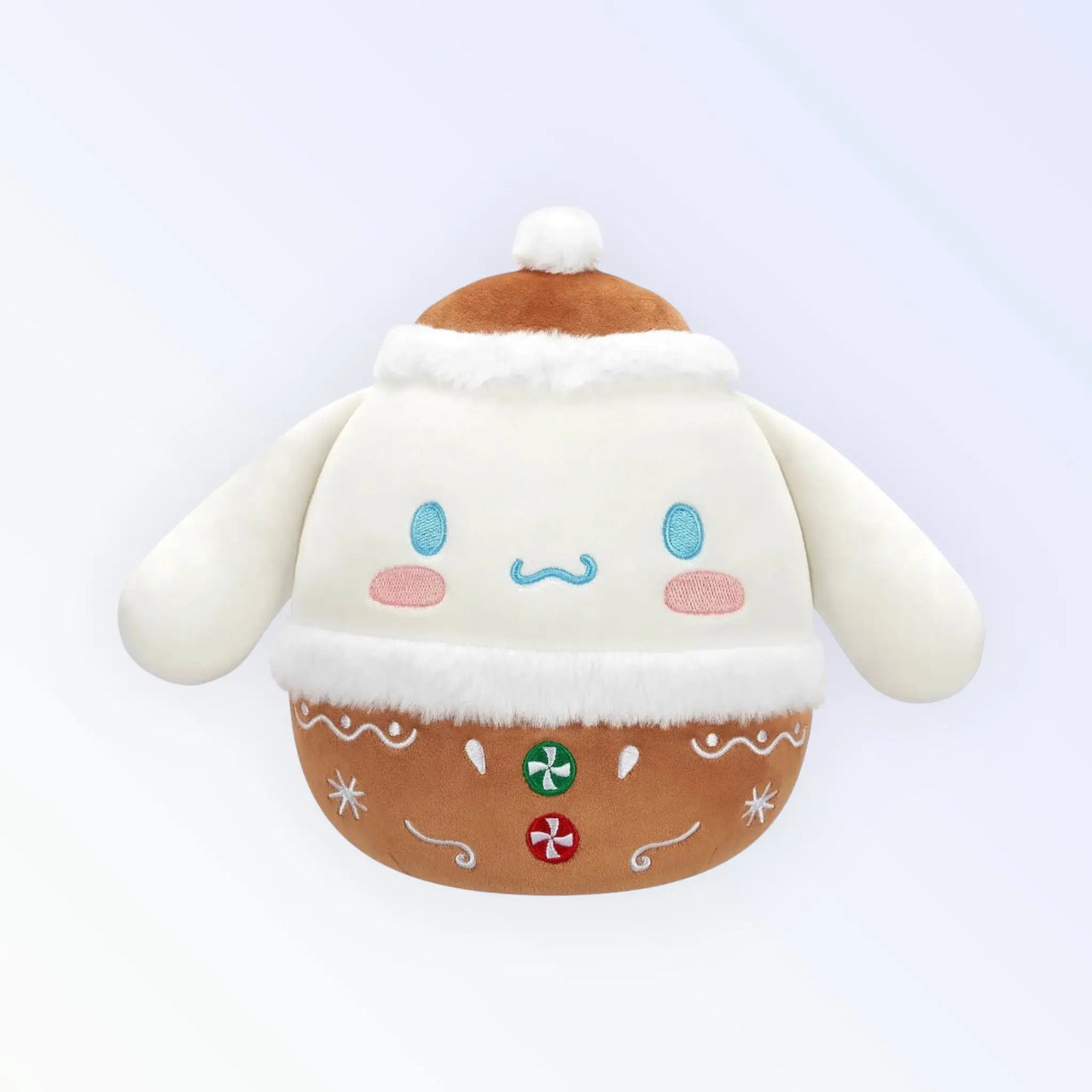 Squishmallow Christmas Sanrio 8" Cinnamoroll Gingerbread Plush Toy Squishmallows