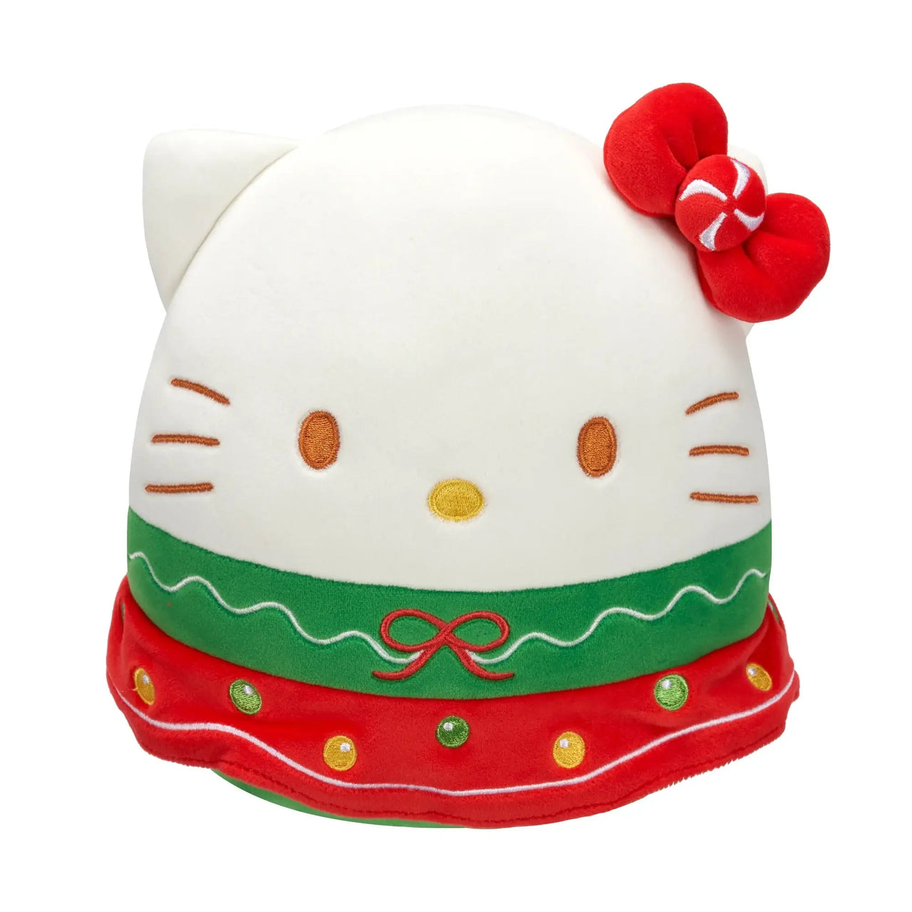 Squishmallow Christmas Sanrio Plush 8" Hello Kitty Candy