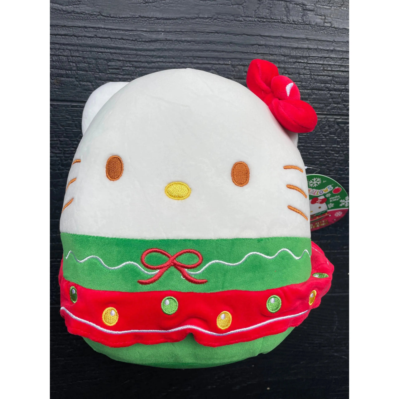 Squishmallow Christmas Sanrio Plush 8" Hello Kitty Candy Squishmallows