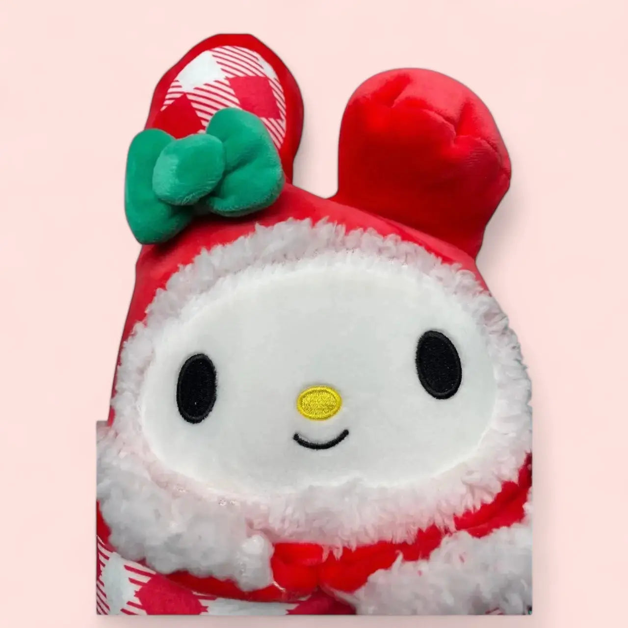 Squishmallow Christmas Sanrio Plush 8" My Melody Plaid Squishmallows