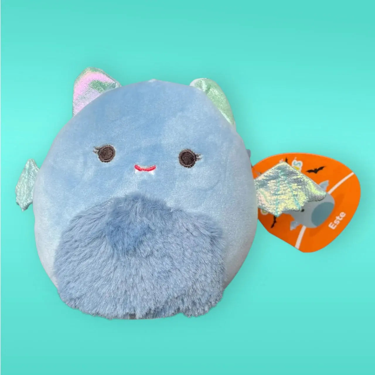 Squishmallow Halloween Plush Toy 5" Este Blue Bat Squishmallows