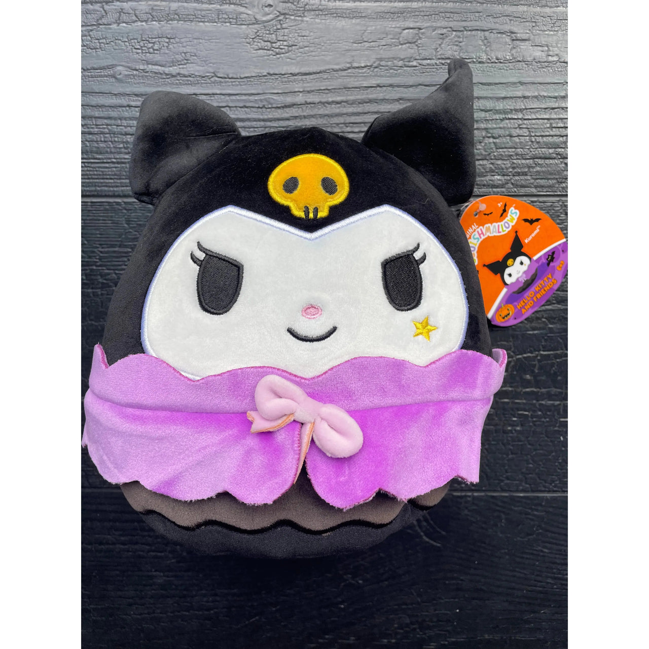 Squishmallow Halloween Sanrio Plush Toy 8" Kuromi Witch Squishmallows