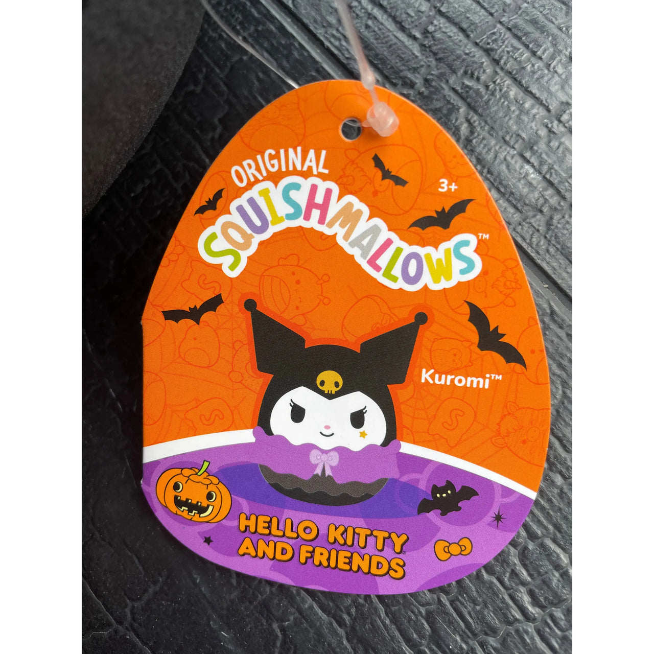 Squishmallow Halloween Sanrio Plush Toy 8" Kuromi Witch Squishmallows