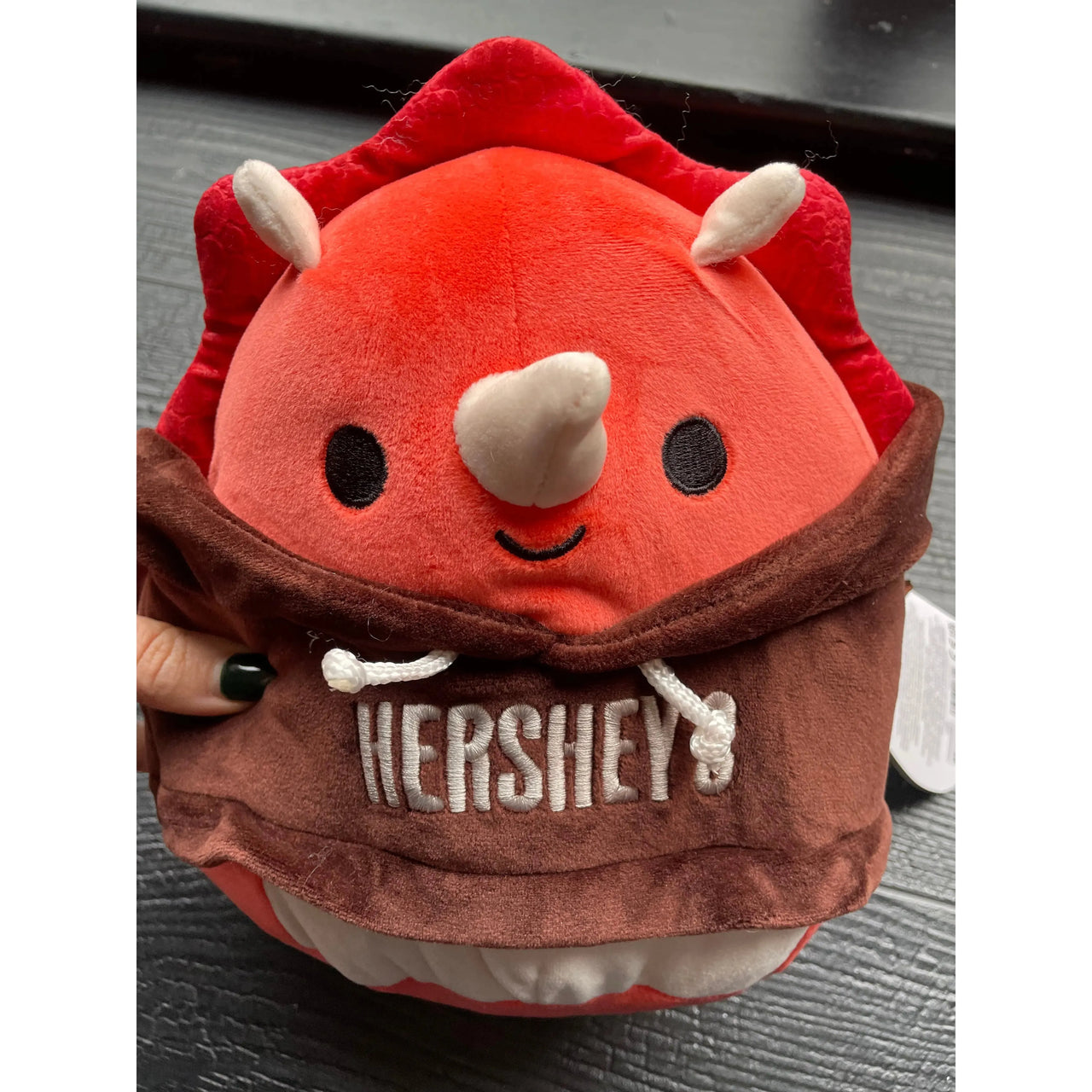 Squishmallow Hershey's Plush Toy 8" Tristan Triceratops Squishmallows