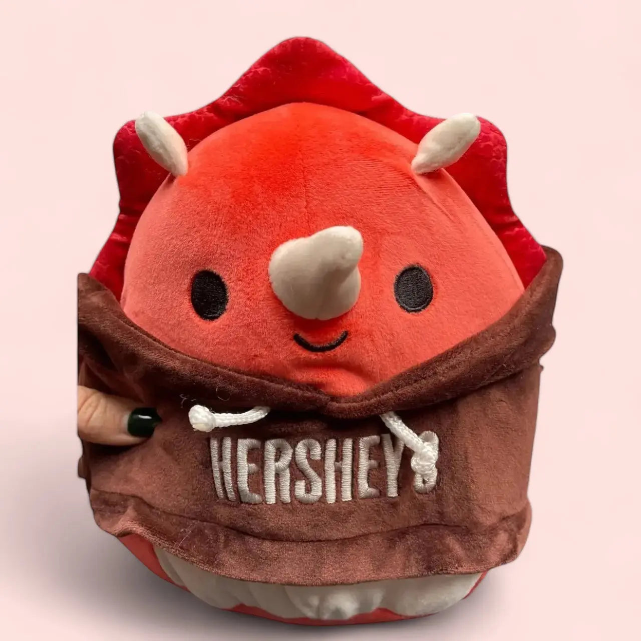 Squishmallow Hershey's Plush Toy 8" Tristan Triceratops Squishmallows