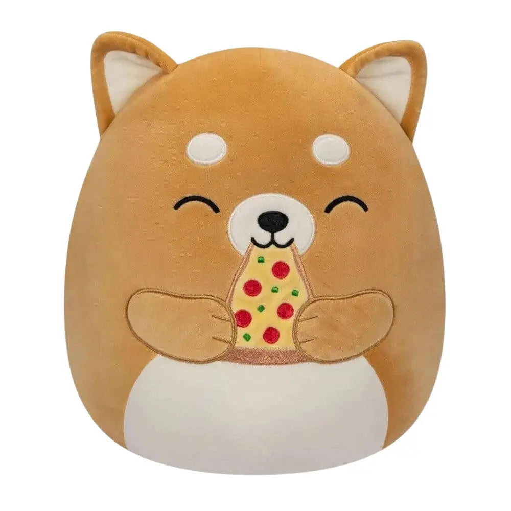 Squishmallow Plush Toy 5" Angie Shiba Inu with Pizza Squishmallows