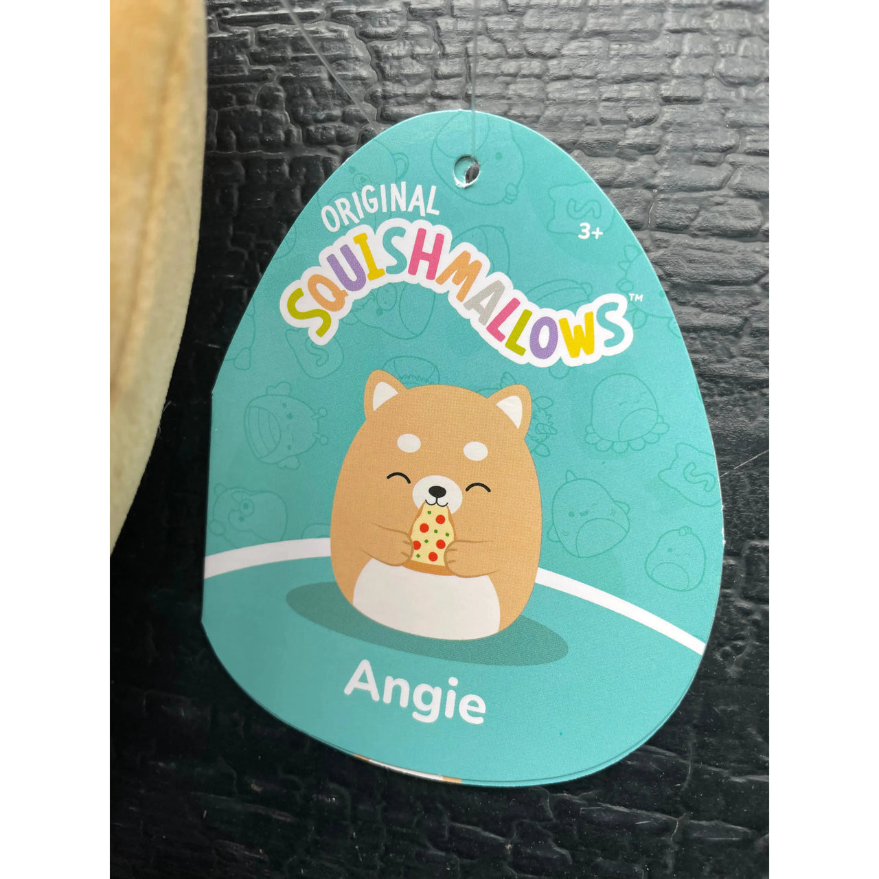 Squishmallow Plush Toy 5" Angie Shiba Inu with Pizza Squishmallows