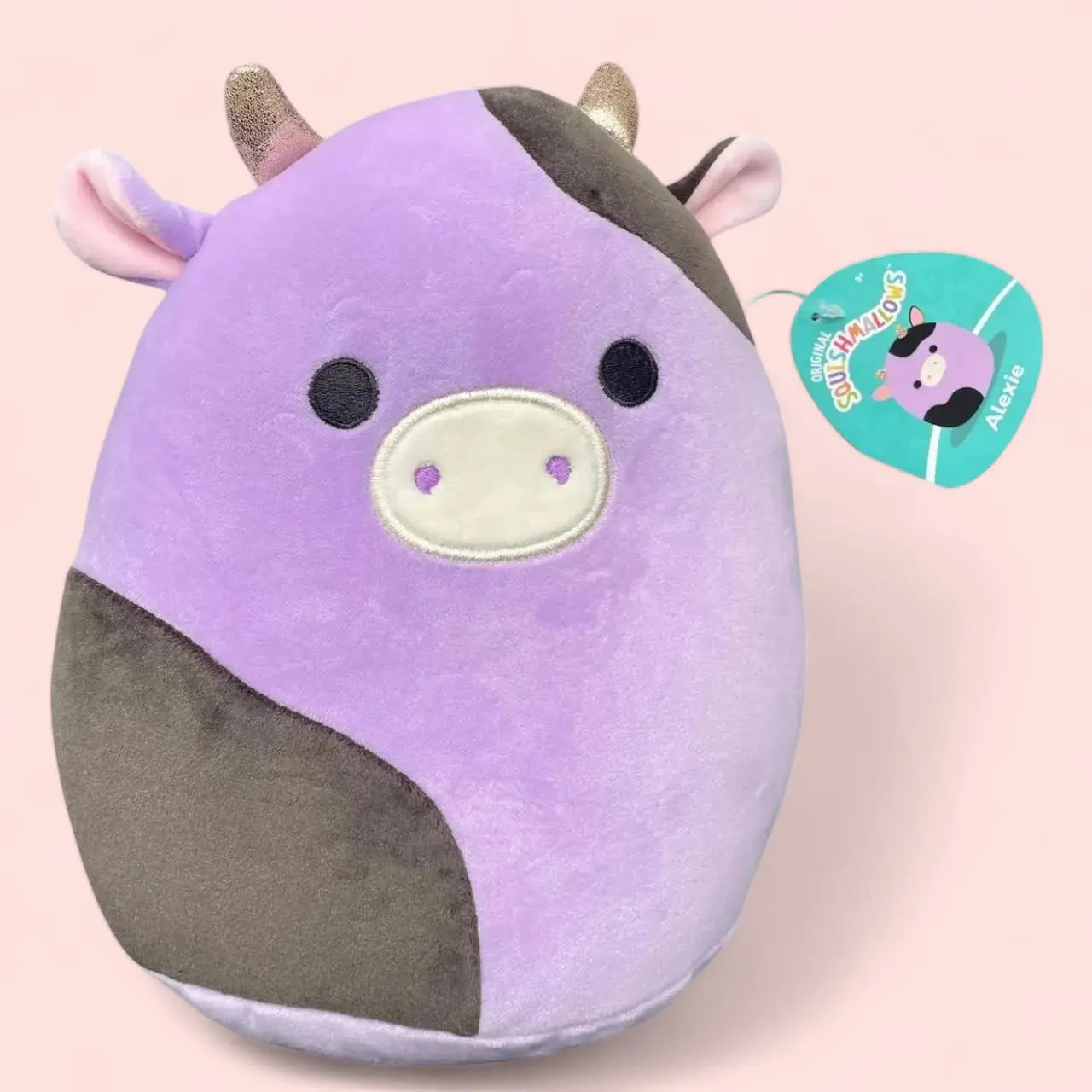 Squishmallow Plush Toy 8" Alexie the Cow Squishmallows