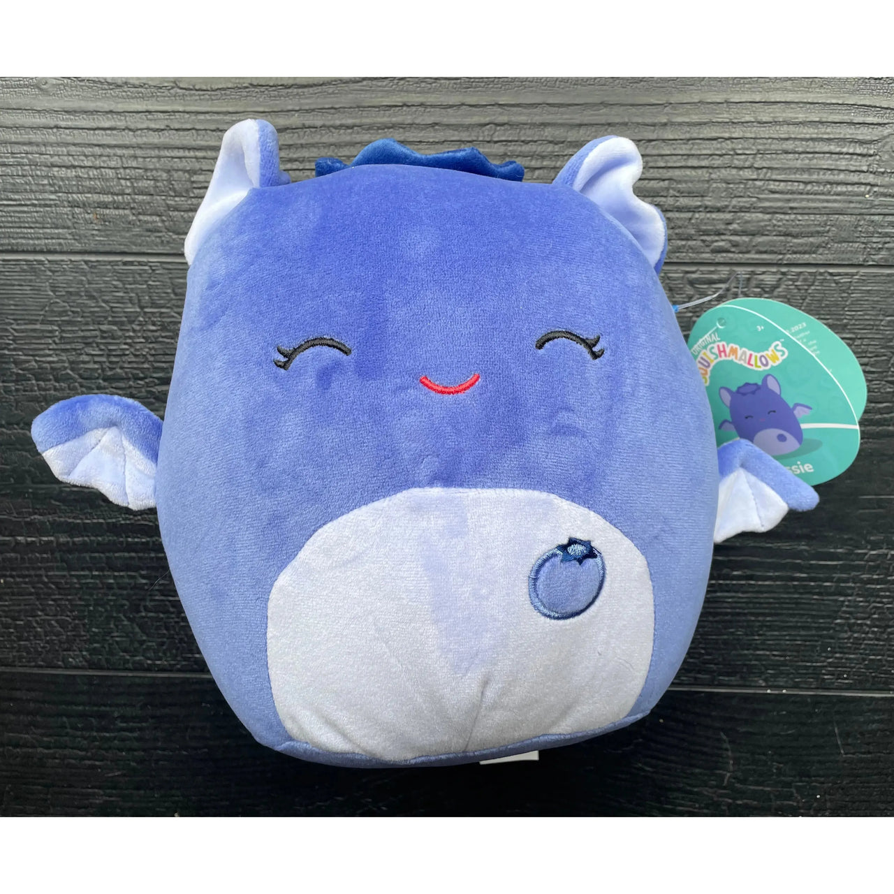 Squishmallow Plush Toy 8" Bessie the Blueberry Bat Squishmallows