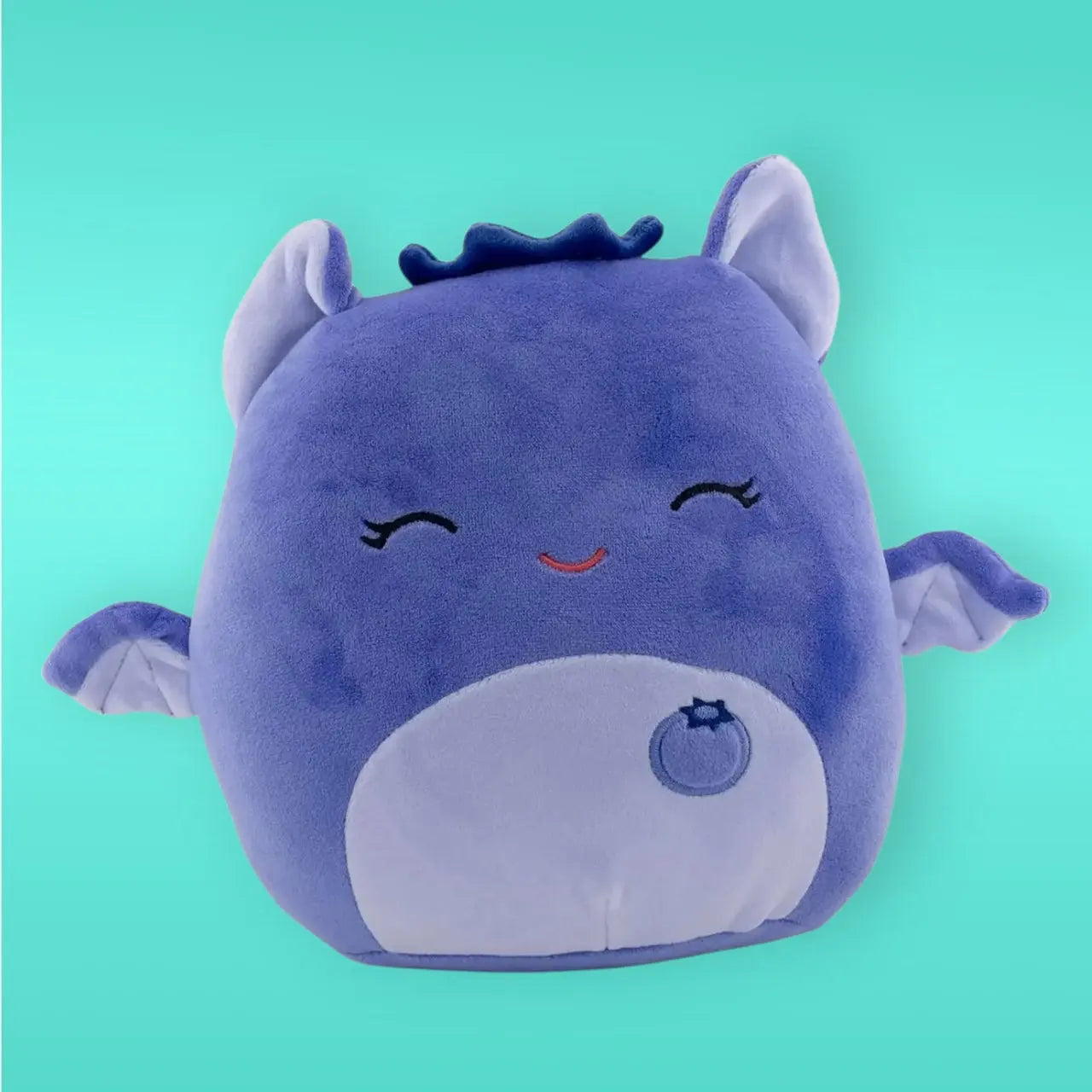 Squishmallow Plush Toy 8" Bessie the Blueberry Bat Squishmallows