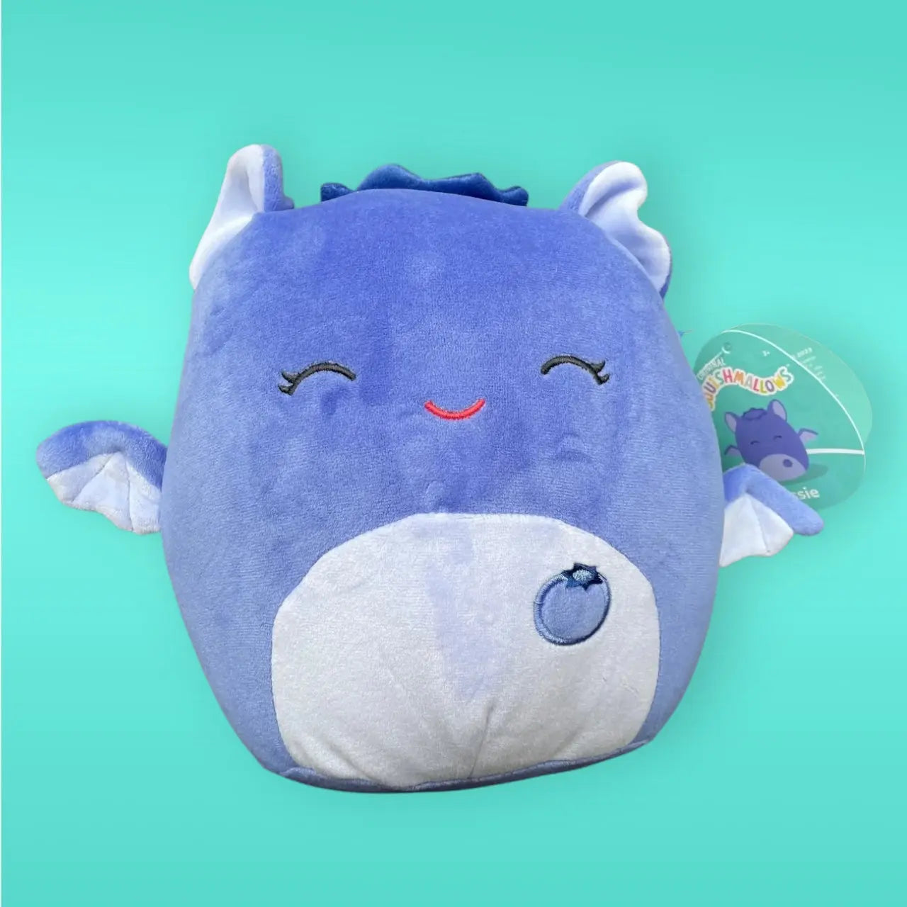 Squishmallow Plush Toy 8" Bessie the Blueberry Bat Squishmallows